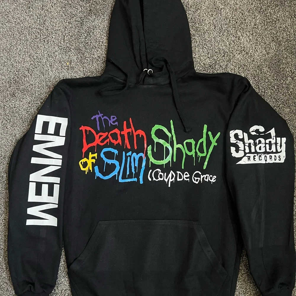 Eminem The Death of Slim Shady Pullover RARE Hoodie New S-5XL Fast … - Picture 10 of 10